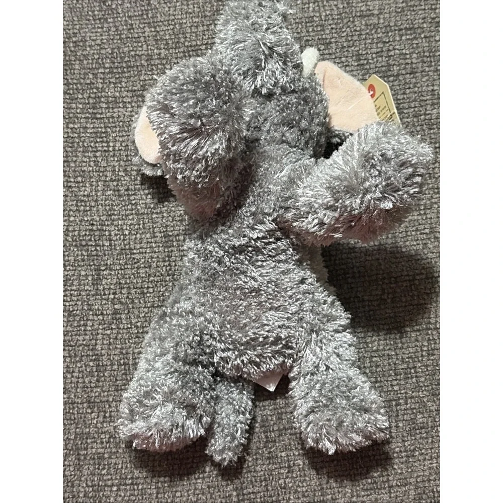 Vtg Old Navy Plush Gray Elephant Beanbag Stuffed Animal NWT NOS